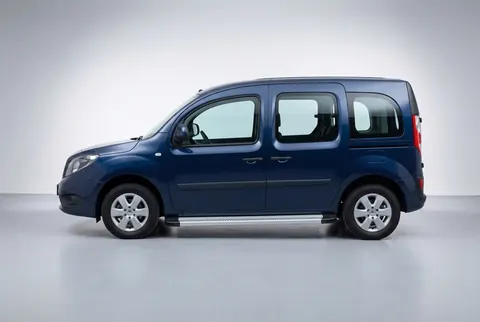 Бокові пороги Maya V2 (2 шт., алюміній) Renault Express 2021-2026 рр для Renault Kangoo/Express 2021- рр — Renault Kangoo/Express 2021- гг. DianaParts