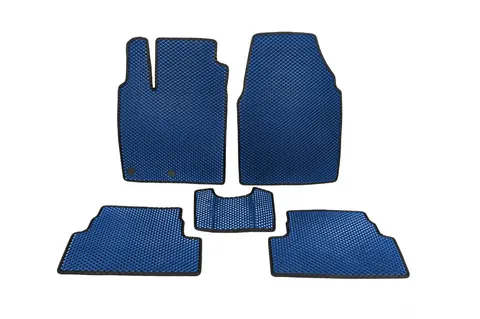 Килимки (EVA, Синій) для Nissan Qashqai 2010-2014 рр — Nissan Qashqai 2010-2014 гг. DianaParts