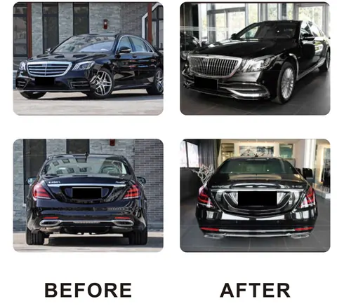 Комплект рестайлінгу на Maybach (з оптикою) для Mercedes S-сlass W222 2013-2022 рр — Mercedes S-сlass W222 2013-2022 гг. DianaParts
