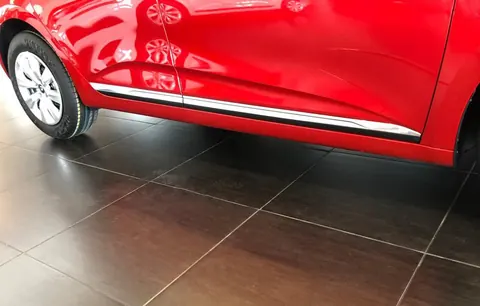 Накладки на дверний молдинг (нерж) OmsaLine - Італійська нержавійка для Renault Clio V 2019- рр — Renault Clio V 2019- гг. DianaParts
