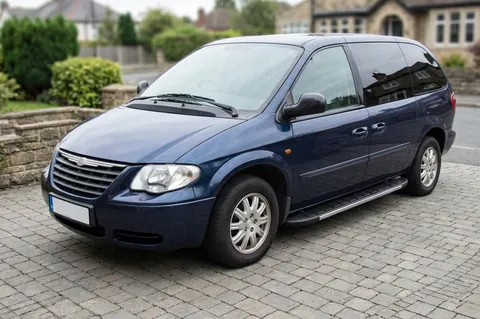 Бокові пороги Duru (2 шт., алюміній) для Chrysler Voyager 2001-2007 рр — Chrysler Voyager 2001-2007 гг. DianaParts