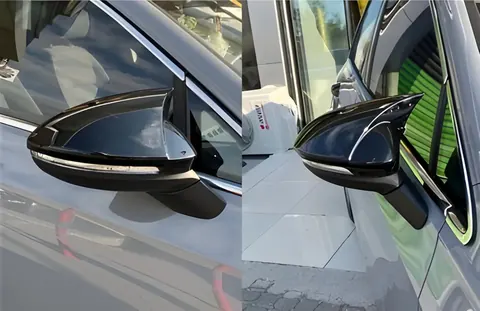 Накладки на дзеркала RS-Look (2 шт) для Ауди A4 B9 2015-2024 рр — Audi A4 B9 2015-2024 гг. DianaParts