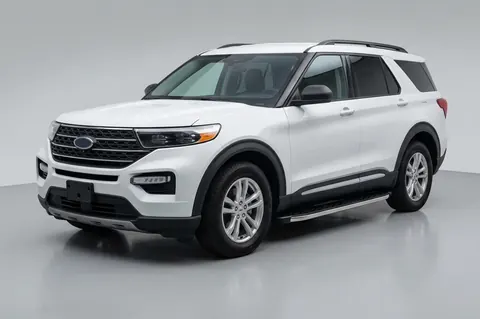 Бокові пороги BlackLine (2 шт., Алюміній) для Ford Explorer 2019- рр — Ford Explorer 2019- гг. DianaParts