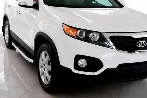 Бокові пороги Fullmond (2 шт., алюм.) 2010-2013 для Kia Sorento II XM рр — Kia Sorento II XM 2009-2014 гг. DianaParts