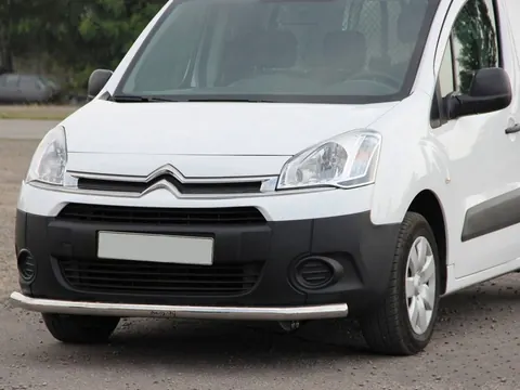 Передній захист ST008 (нерж.) 60 мм для Citroen Berlingo 2008-2018 рр — Citroen Berlingo 2008-2018 гг. DianaParts