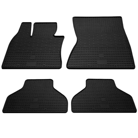 Гумові килимки (4 шт, Stingray Premium) для BMW X6 E71 2008-2014 рр — BMW X6 E71 2008–2014 гг. DianaParts