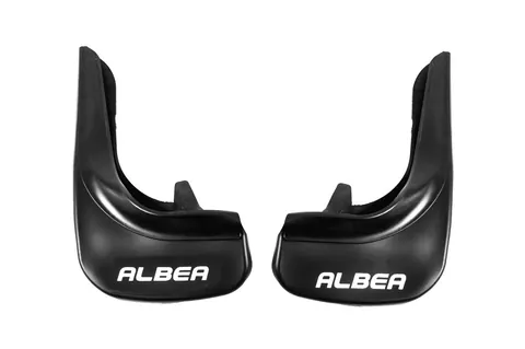 Бризковики EuroCap (2 шт) для Fiat Albea 2002-2012 рр — Fiat Albea 2002-2012 гг. DianaParts