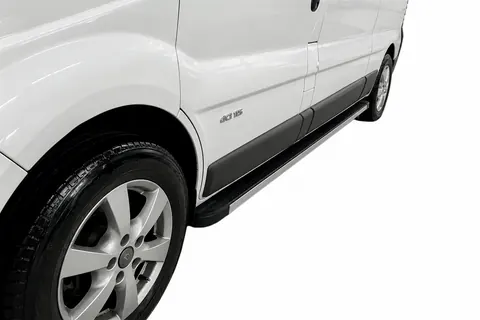 Бокові пороги Maya (2 шт., алюміній) Коротка база для Opel Vivaro 2001-2015 рр — Opel Vivaro 2001–2015 гг. DianaParts