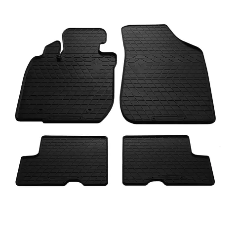 Гумові килимки (4 шт, Stingray Premium) для Dacia Logan I 2008-2012 рр — Dacia Logan I 2008-2012 гг. DianaParts