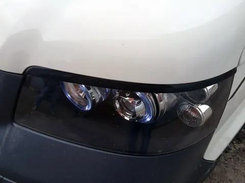 Війки (2 шт., пласт, чорні) Чорний мат для Volkswagen T5 Multivan 2003-2010 рр — Volkswagen T5 Multivan 2003–2010 гг. DianaParts