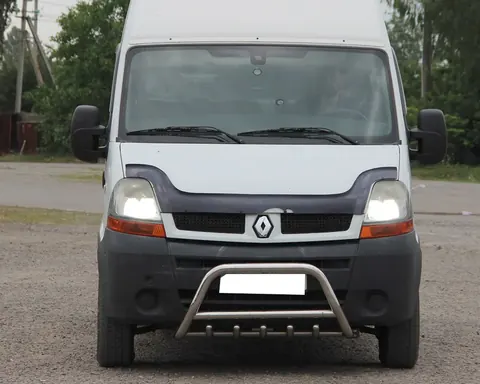 Передня дуга WT003 (нерж.) для Opel Movano 2004-2010 рр — Opel Movano 2004-2010 гг. DianaParts
