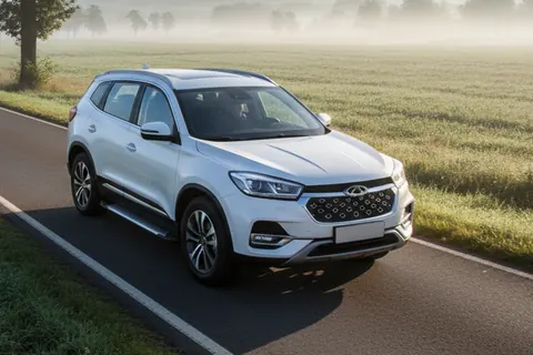 Бокові пороги Line (2 шт., алюміній) для Chery Tiggo 8 2017- рр — Chery Tiggo 8 2017- гг. DianaParts