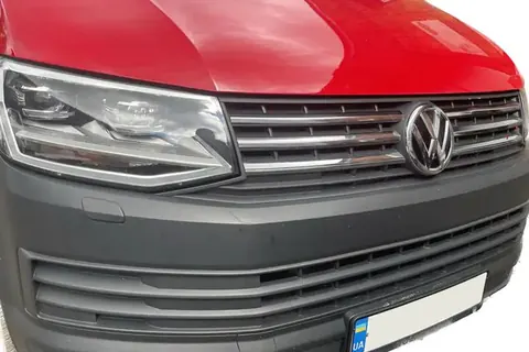 Накладки на решітку Хром 2015-2019 (4 шт, нерж) Carmos - Турецька сталь для Volkswagen T6 рр — Volkswagen T6 2015-2024 гг. DianaParts