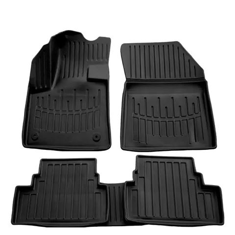 Килимки Stingray 3D (5 шт, поліуретан) для Peugeot 3008 2016-2023 рр — Peugeot 3008 2016-2023 гг. DianaParts