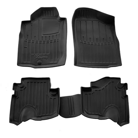 Килимки Stingray 3D (4 шт) для Toyota Land Cruiser 90 Prado 1996-2002 рр — Toyota Land Cruiser 90 Prado 1996-2002 гг. DianaParts