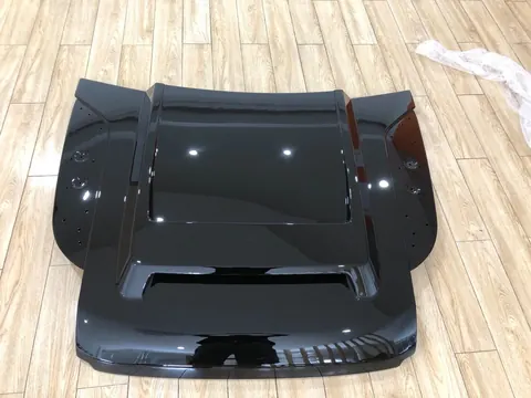 Карбоновий капот (Zhous дизайн) для Land Rover Defender 2019- рр — Land Rover Defender 2019- гг. DianaParts