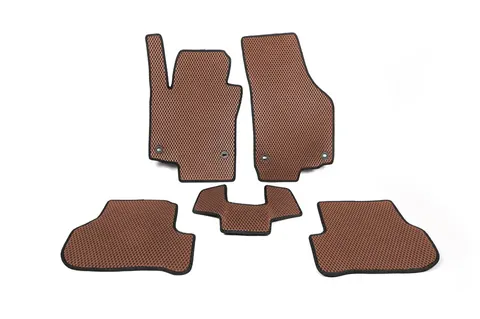 Килимки EVA (Коричневий) для Volkswagen Jetta 2006-2011 рр — Volkswagen Jetta 2006-2011 гг. DianaParts
