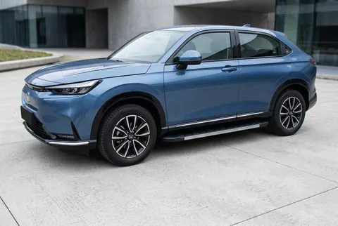 Бокові пороги Duru (2 шт., Алюміній) для Honda eNS1 2022- рр — Honda eNS1 2022- гг. DianaParts