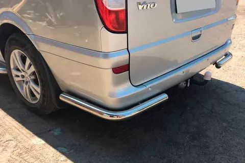 Задні куточки AK003 (2 шт., нерж) Середня і довга база для Mercedes Vito W639 2004-2014 рр — Mercedes Vito W639 2004-2014 гг. DianaParts