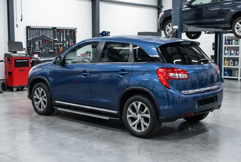 Бокові пороги Duru (2 шт., алюміній) для Citroen C-4 Aircross 2012-2017 рр — Citroen C-4 Aircross 2012-2017 гг. DianaParts