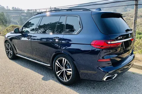 Бокові пороги OEM (2 шт) для BMW X7 G07 2019- рр — BMW X7 G07 2019- гг. DianaParts