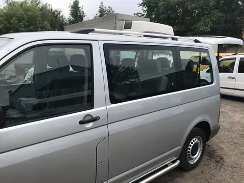 Рейлінги Хром Коротка база, Металеві ніжки для Volkswagen T5 Caravelle 2004-2010 рр — Volkswagen T5 Caravelle 2004-2010 гг. DianaParts