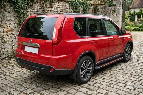 Бокові пороги Maya Red (2 шт., алюміній) для Nissan X-trail T31 2007-2014 рр — Nissan X-trail T31 2007-2014 гг. DianaParts
