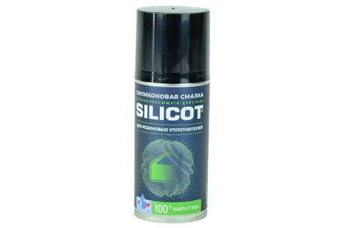 Мастило силіконова Silicot Spray для гумових ущільнювачів 150 мл. аерозоль — Автозапчастини DianaParts
