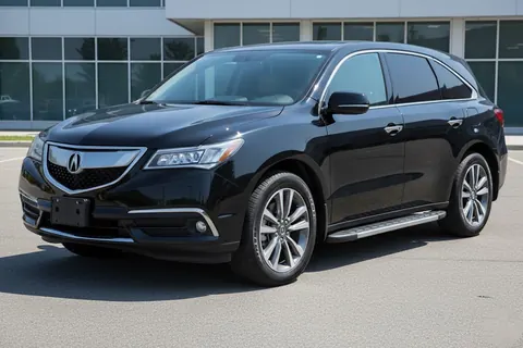 Бокові пороги Duru (2 шт., Алюміній) для Acura MDX 2013-2020 рр — Acura MDX 2013-2020 гг. DianaParts