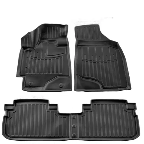 Килимки Stingray 3D (4 шт) для Toyota Highlander 2008-2013 рр — Toyota Highlander 2008-2013 гг. DianaParts