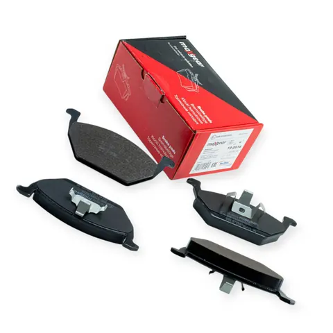 Колодки гальмівні Volkswagen Golf IV, Skoda Oktavia 1.6, Fabia I (1999-2008) передні (без датчика) MAXGEAR — Гальмівна система DianaParts