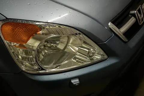 Накладки на фари (2 шт., пласт) 2001-2003 для Honda CRV рр — Honda CRV 2001-2006 гг. DianaParts