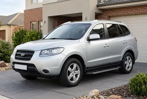 Бокові пороги Duru (2 шт., Алюміній) для Hyundai Santa Fe 2 2006-2012 рр — Hyundai Santa Fe 2 2006-2012 гг. DianaParts