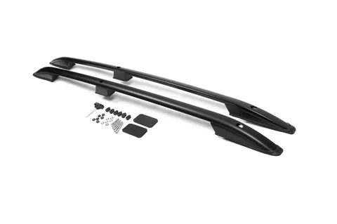 Рейлінги Skyport BLACK Стандартна база для Volkswagen Caddy 2010-2015 рр — Volkswagen Caddy 2010-2015 гг. DianaParts