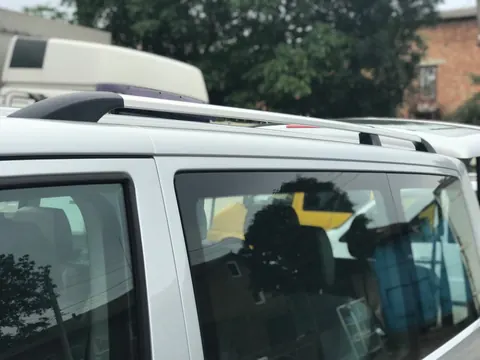 Рейлінги Хром Коротка база, Металеві ніжки для Volkswagen T5 Transporter 2003-2010 рр — Volkswagen T5 Transporter 2003-2010 гг. DianaParts