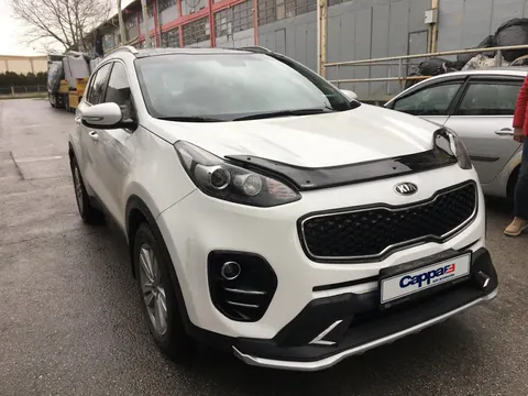 Дефлектор капоту (EuroCap) для Kia Sportage 2015-2021 рр — Kia Sportage 2015-2021 гг. DianaParts