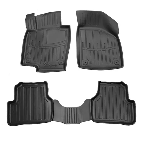 Килимки Stingray 3D (5 шт, поліуретан) для Volkswagen Passat B6 2006-2012 рр — Volkswagen Passat B6 2006-2012 гг. DianaParts