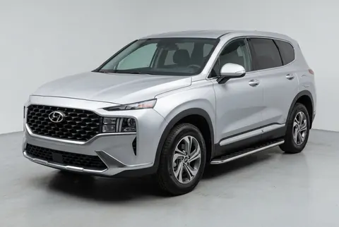 Бокові пороги Maydos V1 (2 шт., алюміній -2026 нерж) для Hyundai Santa Fe 4 2018-2023 рр — Hyundai Santa Fe 4 2018-2023 гг. DianaParts