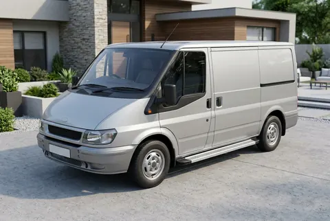 Бокові пороги Maya V2 (2 шт., алюміній) L1 (коротка) для Ford Transit 2000-2014 рр — Ford Transit 2000–2014 гг. DianaParts