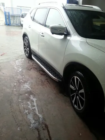 Бокові пороги BlackLine (2 шт, алюміній) для Nissan X-trail T32/Rogue 2014-2021 рр — Nissan X-trail T32/Rogue 2014-2021 гг. DianaParts