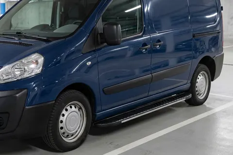 Бокові пороги Bosphorus Grey(2 шт., алюміній) Коротка база для Citroen Jumpy 2007-2017 рр — Citroen Jumpy 2007–2017 гг. DianaParts