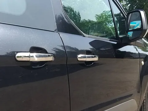 Накладки на ручки (4 шт, нерж) OmsaLine - Італійська нержавійка для Ford Connect 2014-2021 рр — Ford Connect 2014-2021 гг. DianaParts