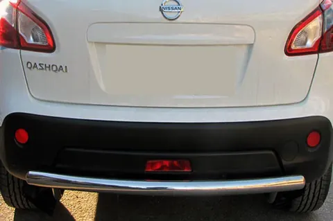 Задня дуга пряма (нерж.) для Nissan Qashqai 2007-2010 рр — Nissan Qashqai 2007-2010 гг. DianaParts