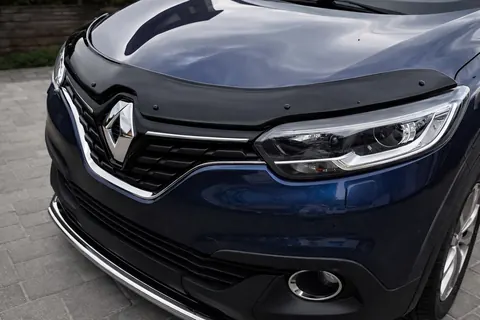 Дефлектор капоту (EuroCap) для Renault Kadjar 2015-2022 рр — Renault Kadjar 2015-2022 гг. DianaParts