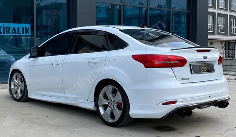 Спойлер Sedan LIP (Sunplex, чорний) (107,2см *5,5см) для Ford Focus III 2011-2017 рр — Ford Focus III 2011-2017 гг. DianaParts