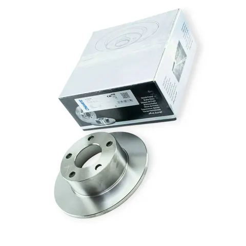 Диск гальмівний Audi A6 C4, C5, Volkswagen Passat B5, Skoda Superb I задній (245mmx10mm) SAMKO — Автозапчастини DianaParts