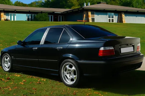 Хром на стійки (нерж.) для BMW 3 серія E36 1990-2000 рр — BMW 3 серия E36 1990-2000 гг. DianaParts