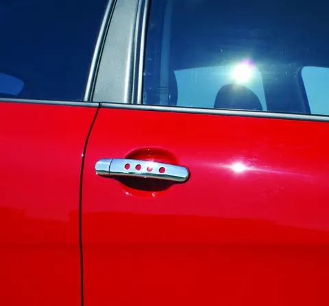 Накладки на ручки ДЕКОР (2 шт., нерж) для Volkswagen UP 2011-2023 рр — Volkswagen UP 2011-2023 гг. DianaParts