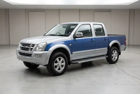 Бокові пороги Duru (2007-2012, 2 шт., Алюміній) для Isuzu D-Max рр — Isuzu D-Max 2002-2011 гг. DianaParts