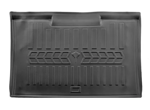 Килимок в багажник Stingray 3D (1 задня дверка, коротка база ) для Renault Kangoo 2008-2020 рр — Renault Kangoo 2008–2020 гг. DianaParts